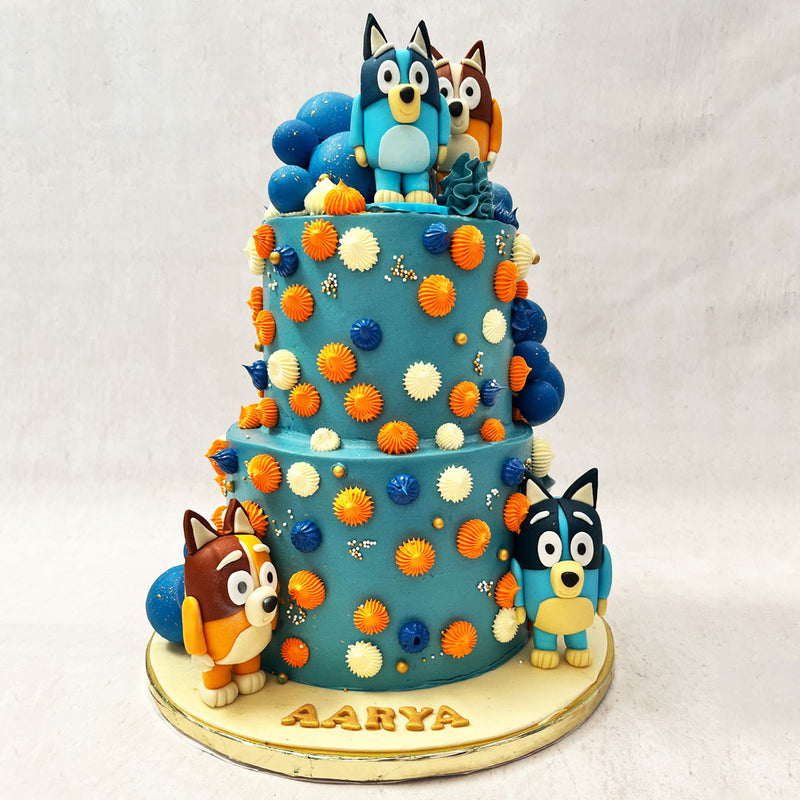 SK Cake Design - Joyeux Anniversaire princesse 🙂❤ #bluey