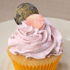 Zoomed view of Strawberry cupcake