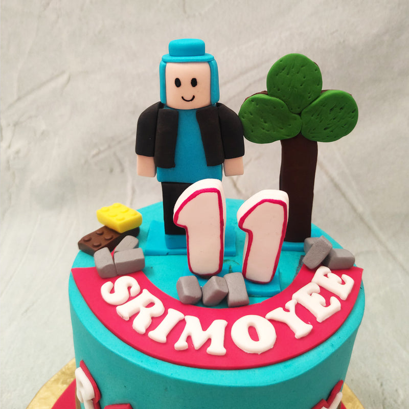 Roblox Cake Topper 