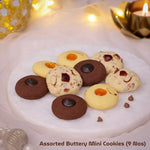 Assorted Diwali buttery mini cookies