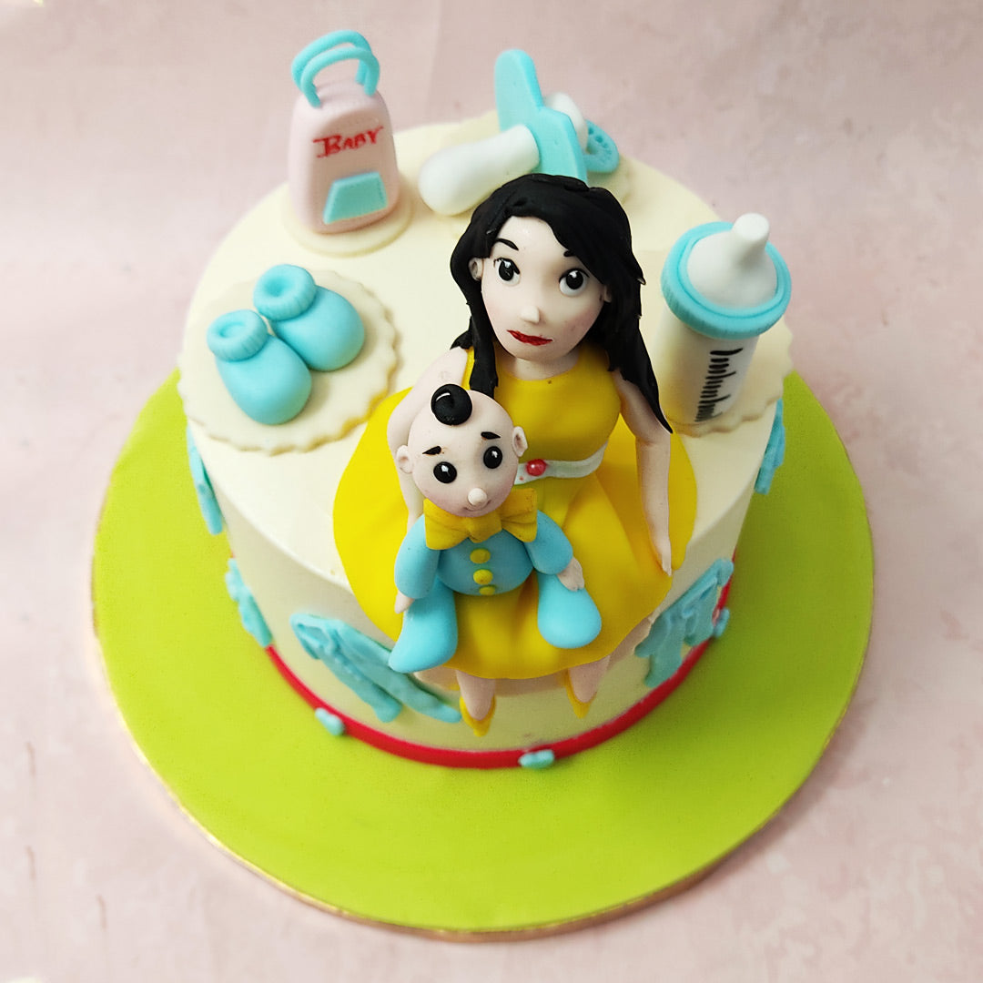 Buy/Send Best Mom Ever Cake Online | Order on cakebee.in | CakeBee
