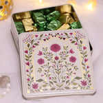 Beautifully presented assorted fudge in a Diwali gift box