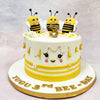 This Bumblebee Theme Cake is the ultimate buzz of the party—adorably animated and full of honeyed happiness. 