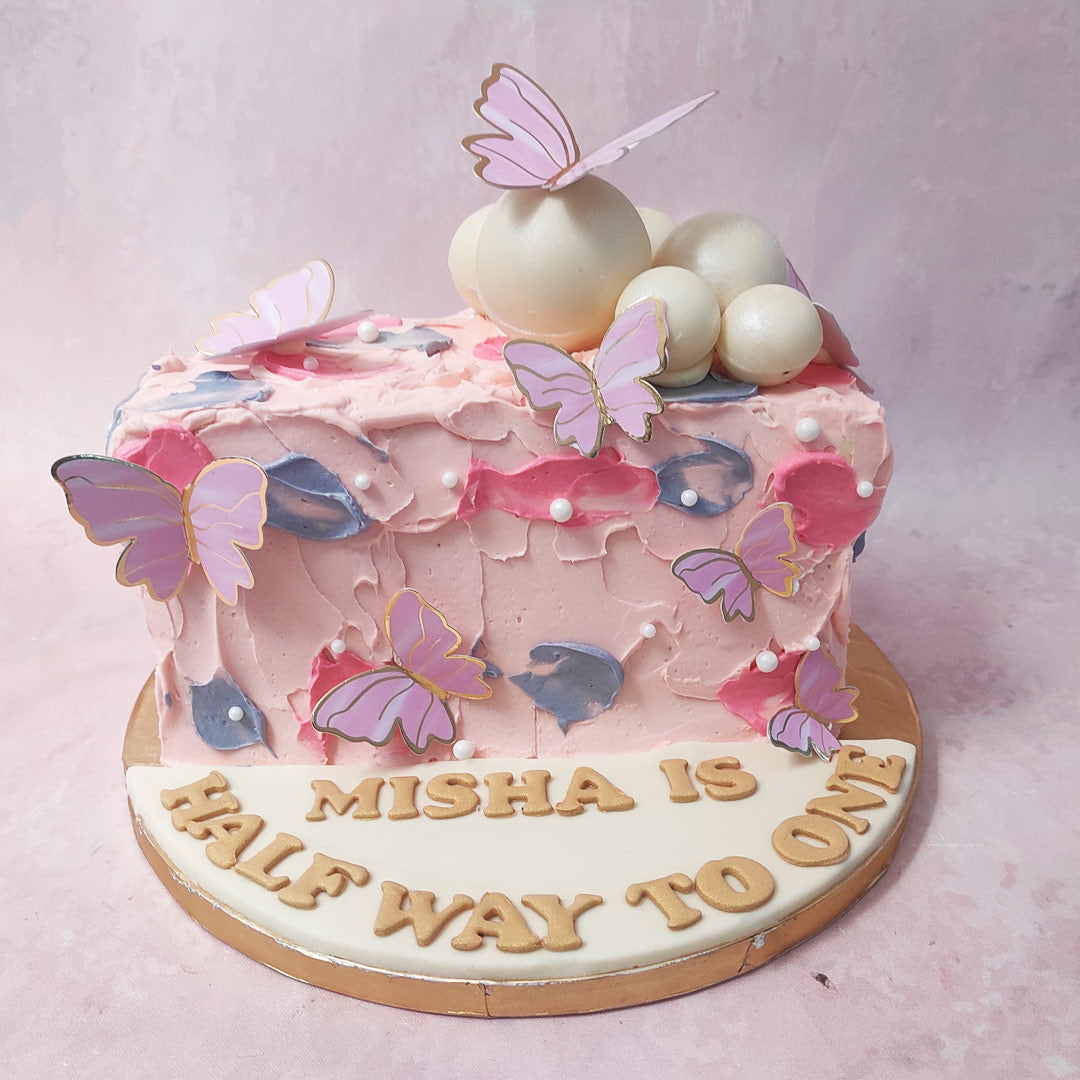 Star-Studded First Birthday Smash Cake - Wilton