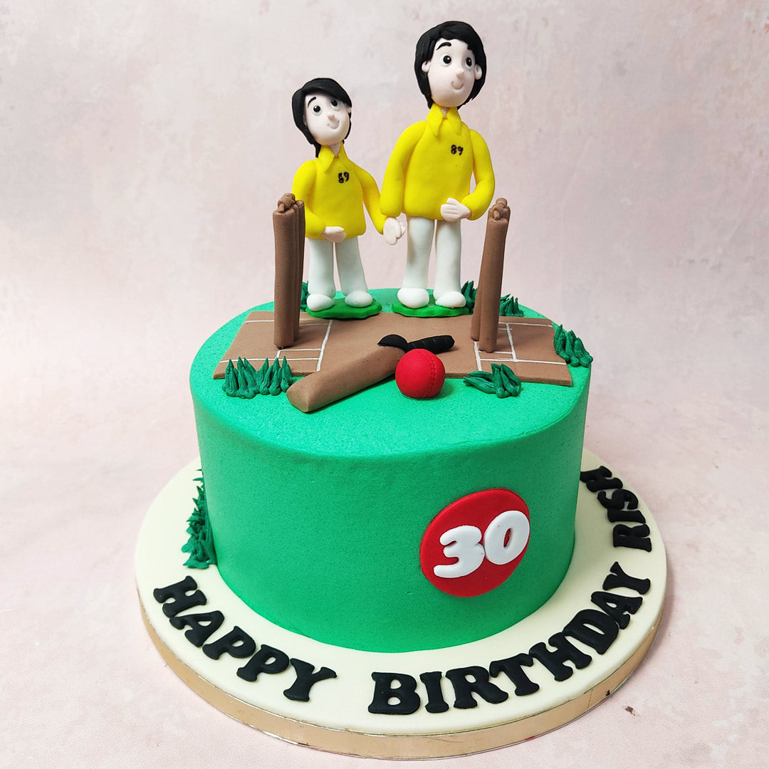 Cake for Cricket Lovers - Avon Bakers