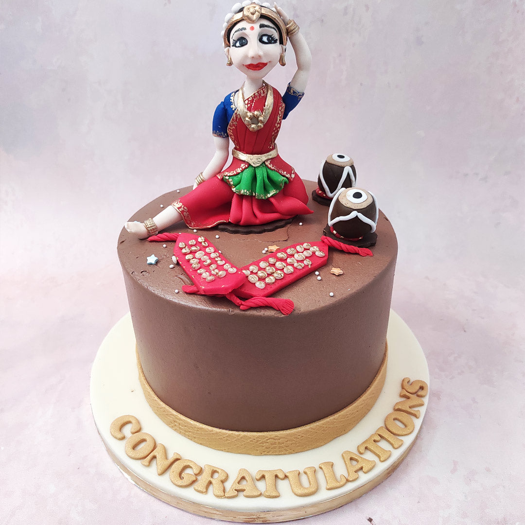 Get ready to groove with our latest creation - a 3 kg Dandiya themed cake  for a birthday girl who loves to dance! Made with love and… | Instagram