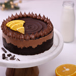 Chocolate Orange Mousse Cake