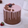 Chocolate and Strawberry Cake
