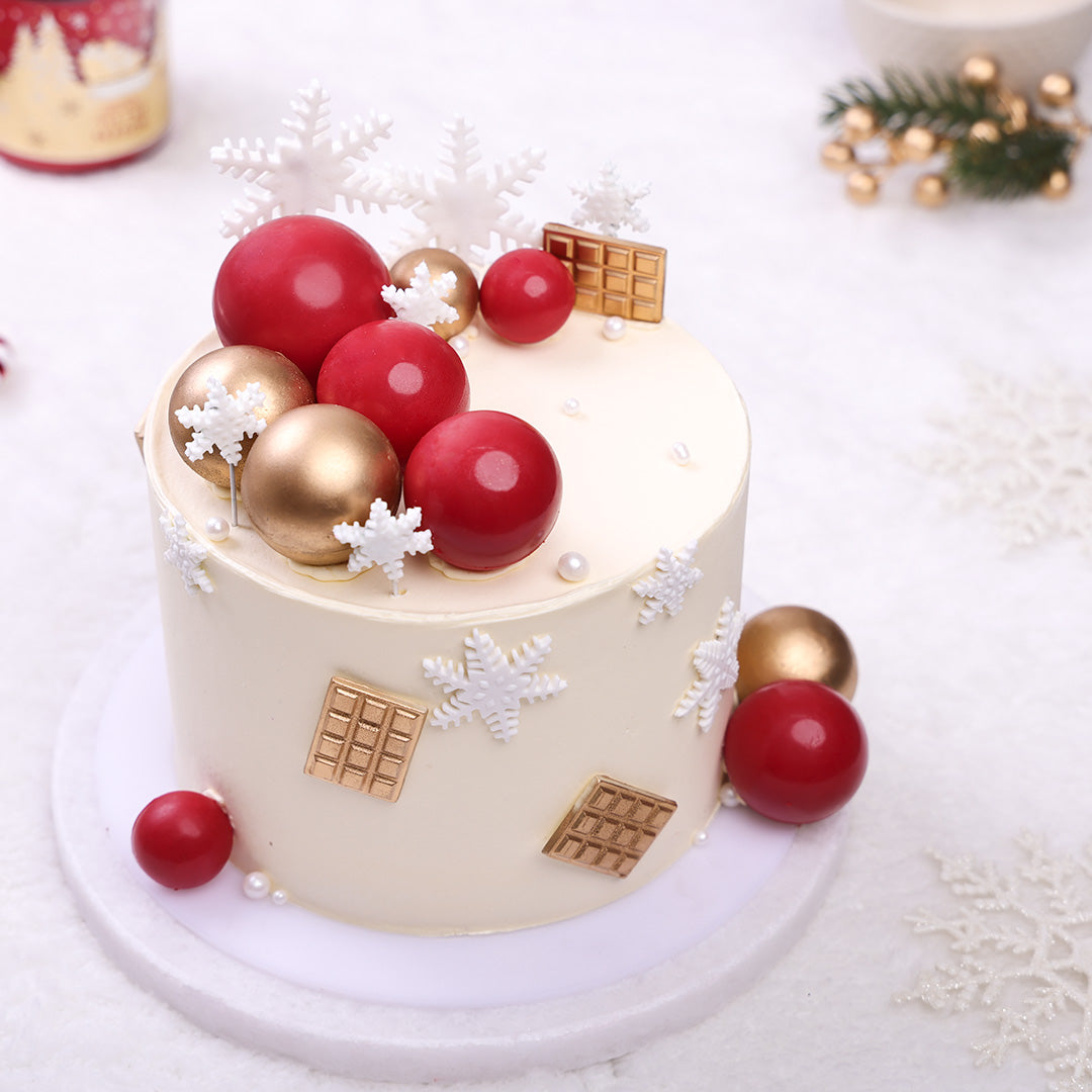 How to make Mini Christmas Cakes - Xmas Cake Recipe - YouTube