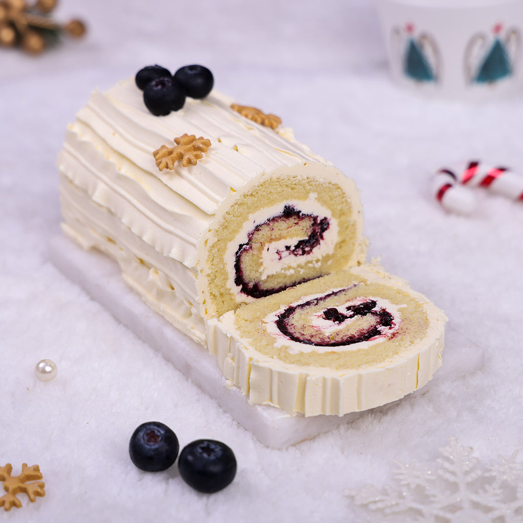 Christmas Log Cake