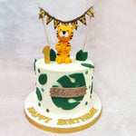 This Cute Tiger Cake brings together playful charm and jungle spirit, making it the perfect centrepiece for a little one’s first celebration. 
