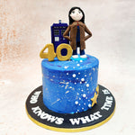 Doctor Who Theme Cake