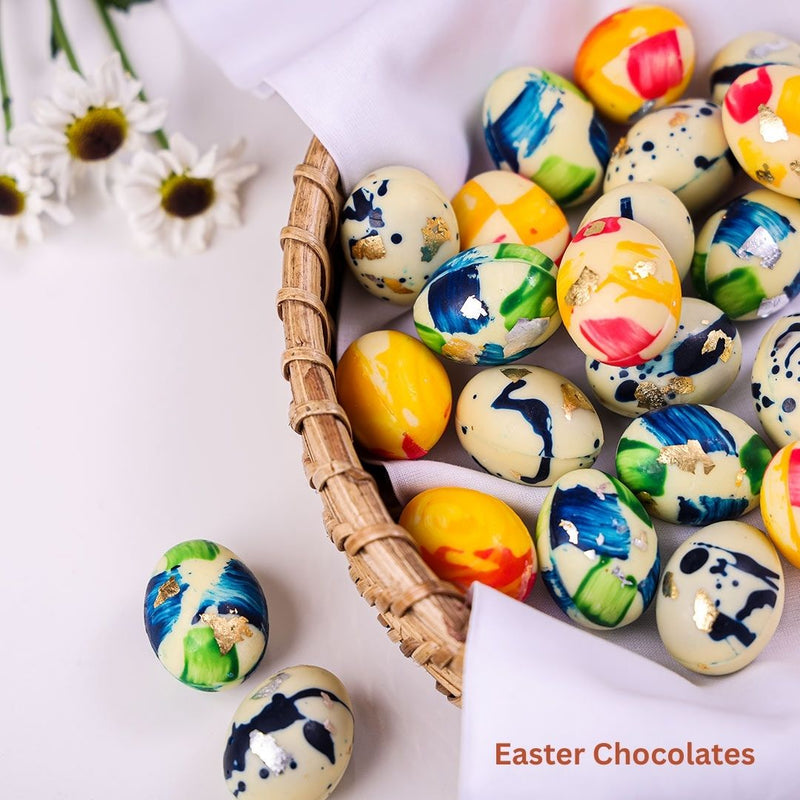 Easter Chocolates egg inGift Basket
