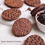 Easter sandwich cookies in Hamper
