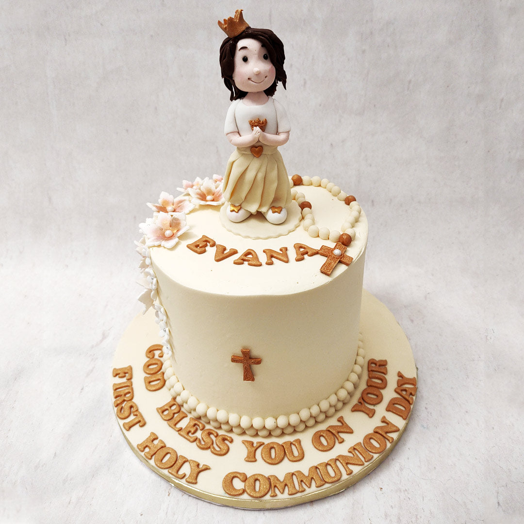 Stunning First Holy Communion Cake Topper