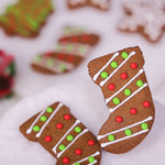 Gingerbread Sock Cookies