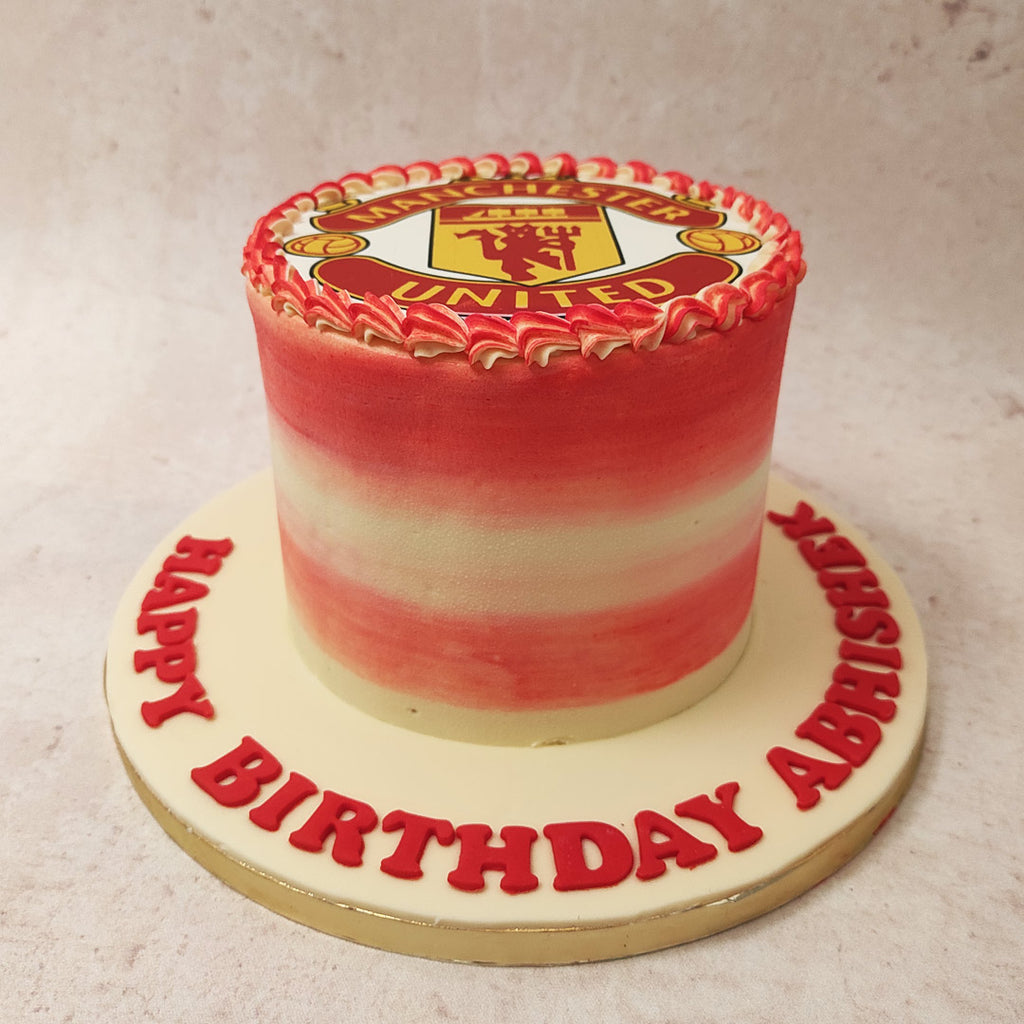45 Awesome Football Birthday Cake Ideas : ManChester Cake 16th Birthday