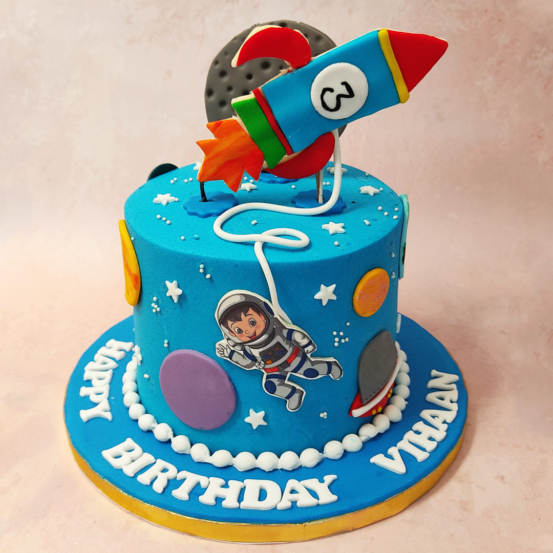Outer Space Cake | Piazza's Bakery