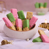 Pistachio Cranberry Cookie Sticks