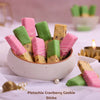 Pistachio Cranberry Cookie Sticks