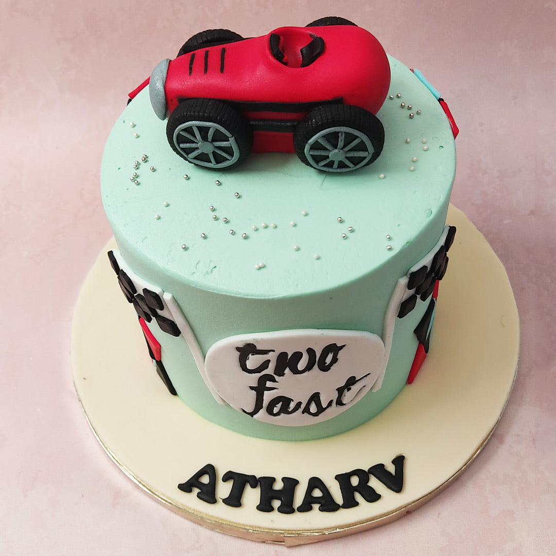 Red Ferrari Cake- Order Online Red Ferrari Cake @ Flavoursguru