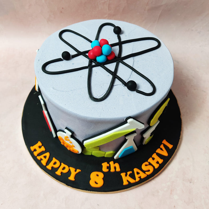 Science Cake | Atom Cake | Chemistry Cake – Liliyum Patisserie & Cafe