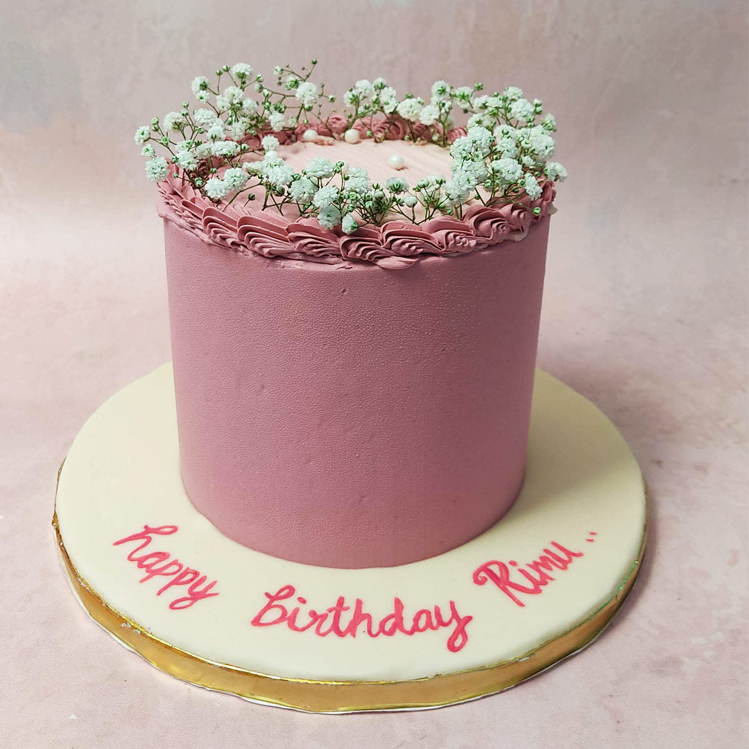 2 tier Lovely Birthday Cake - Karen's Cakes