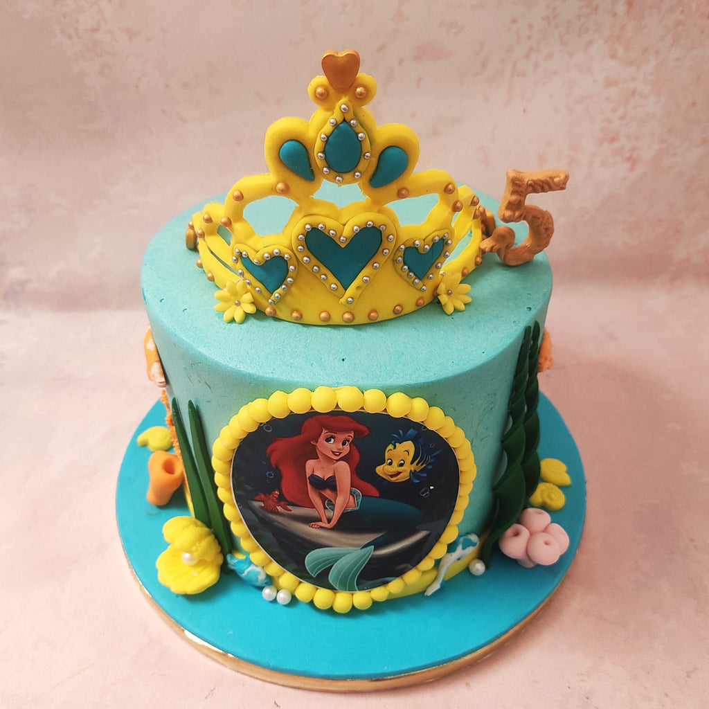 Little Mermaid Ariel Birthday Cake Cake Little Mermaid — free download