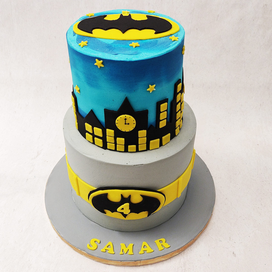 Batman Cake (Min-2P) - Vitamin Foods and Cafe