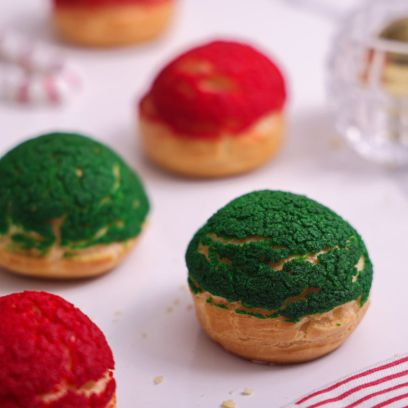 christmas cream puffs