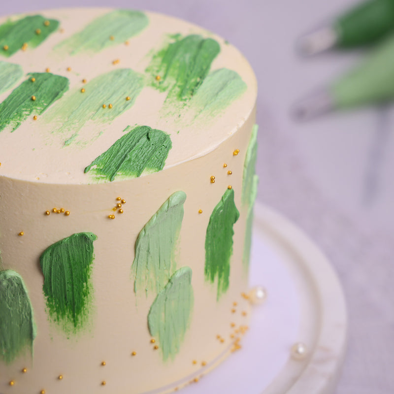Sage Green Buttercream Cake