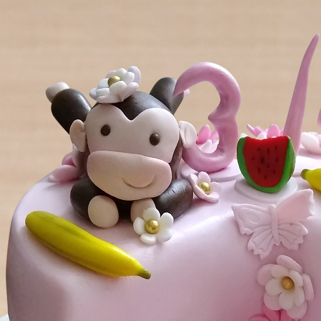Monkey Birthday Cake - Kidd's Cakes & Bakery