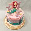 Explore the magic of the world under the sea with this Ariel mermaid cake. This Ariel birthday cake for kids is a reminder to all of us to deep dive head first into the day's celebration and life-long memories! 