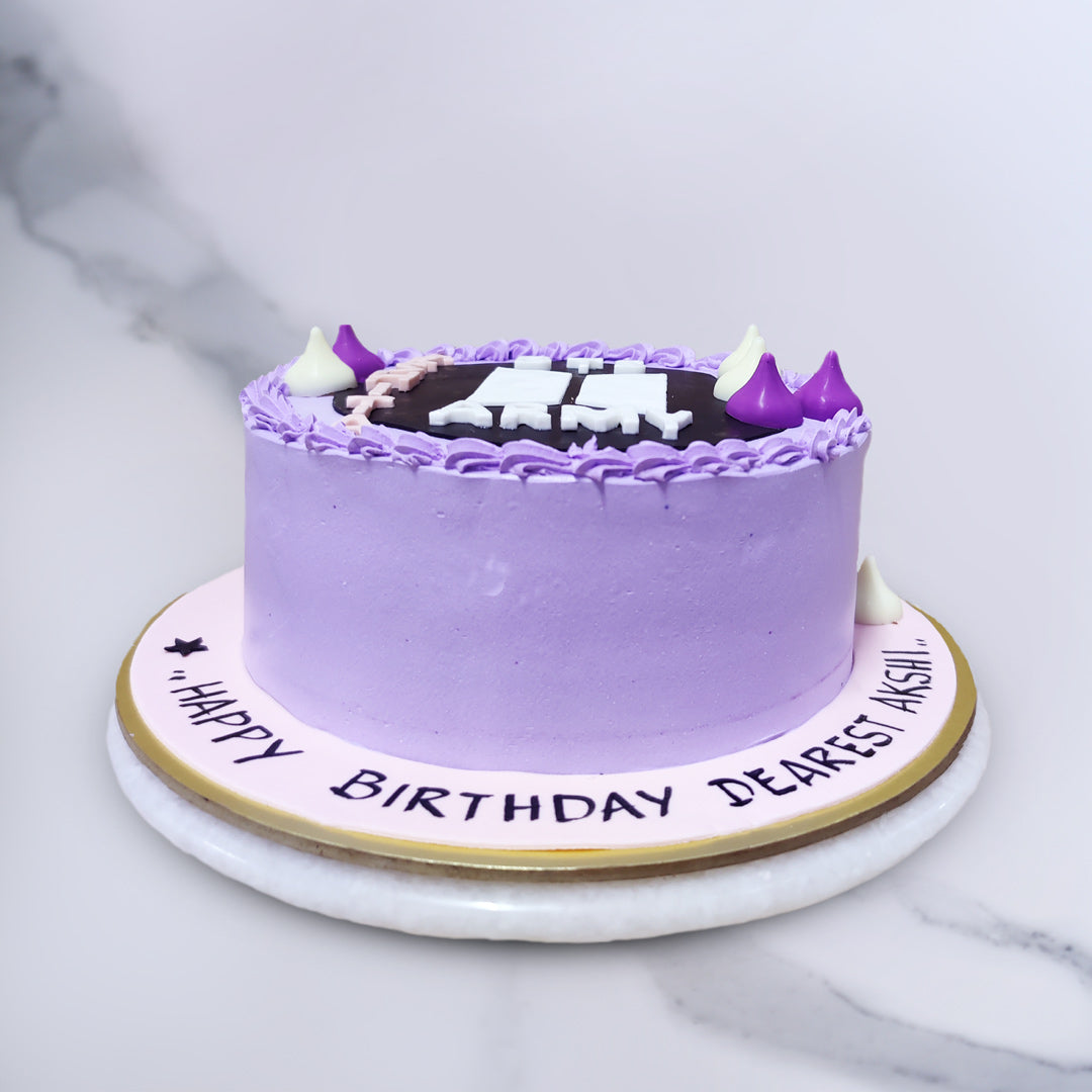 Exclusive Birthday Cakes BTS theme delivered in Coimbatore