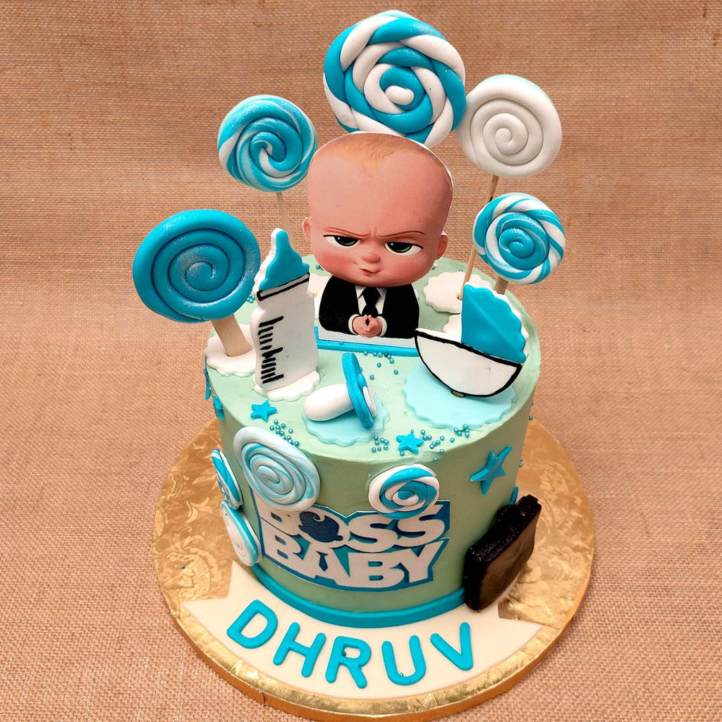 Boss Baby Tiered Cake
