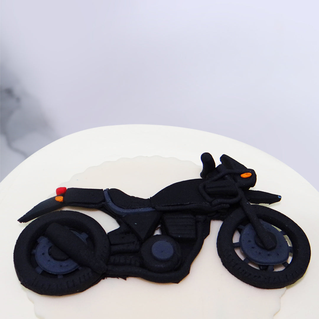 Himalayan Bike Cake | Bike Theme Cake | Order Birthday Cake for ...