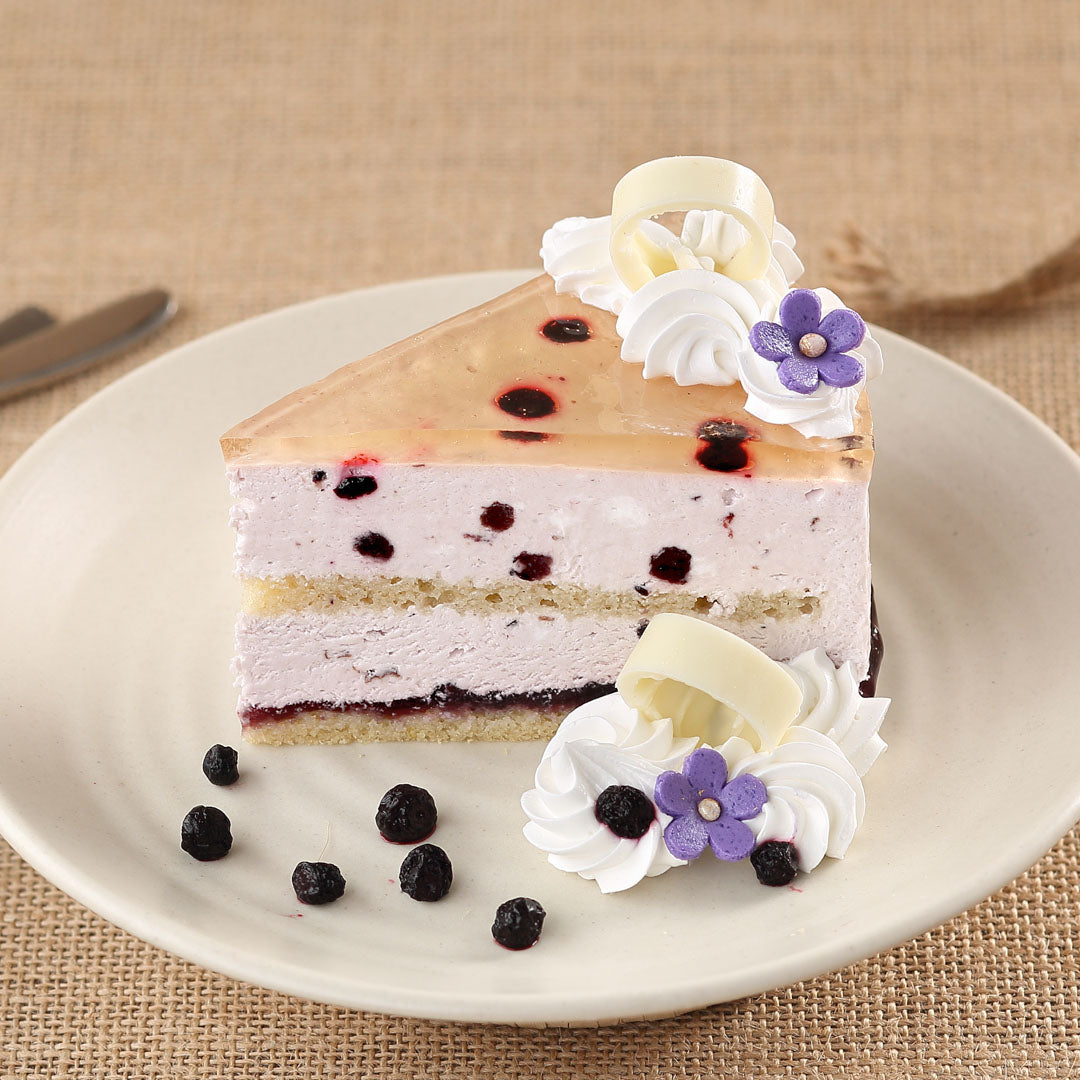 No-Bake Vegan Blueberry Cheesecake (No Cashews) - Delightful Adventures