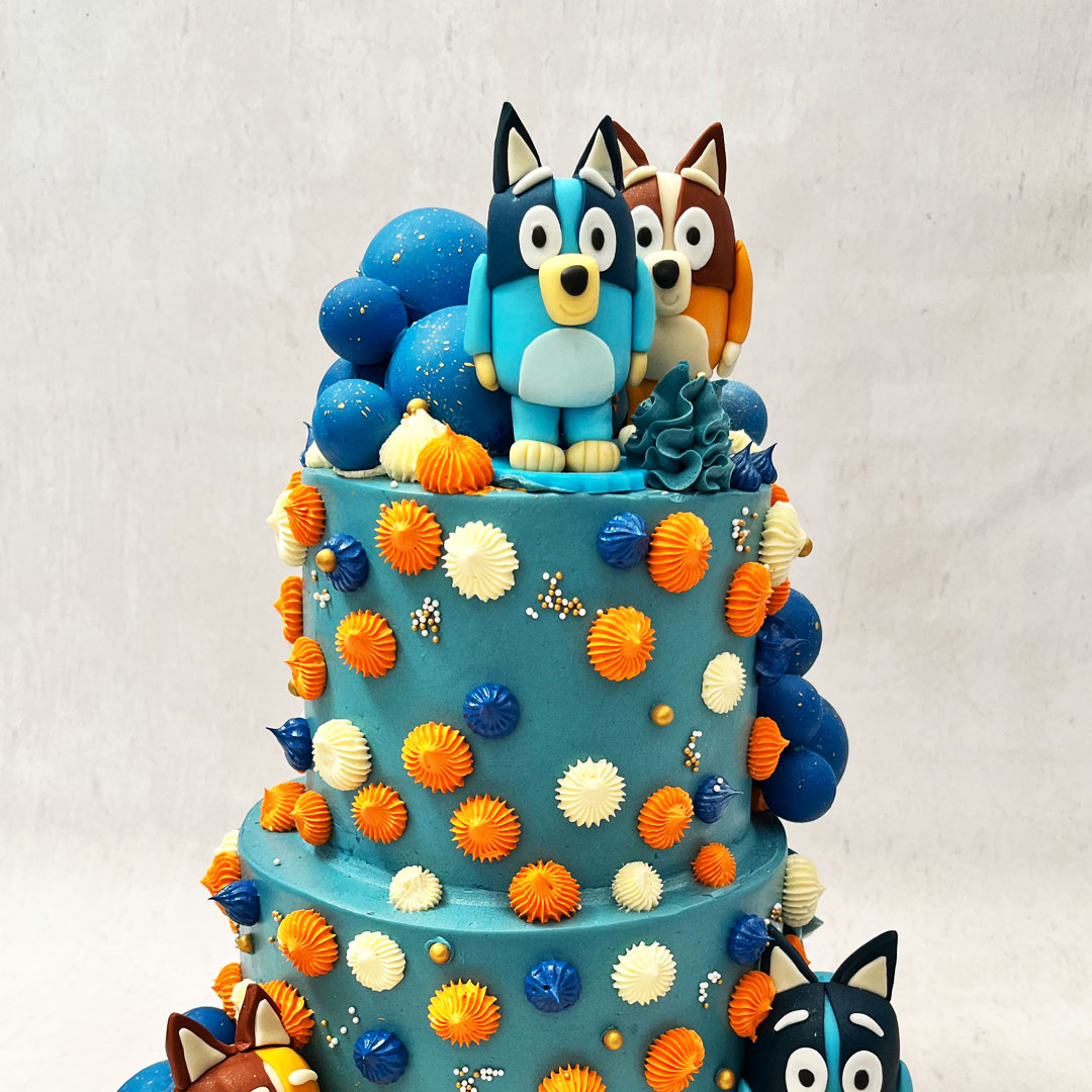 Bluey Themed Cake For Boy Bluey Themed Cake For Boy