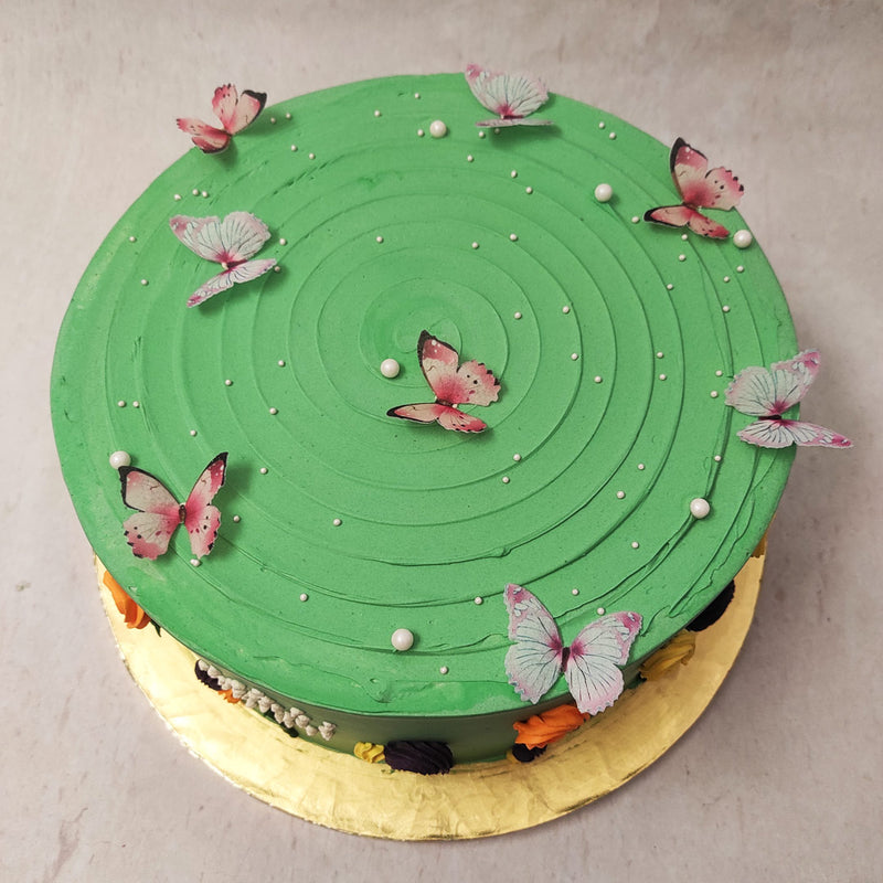 Cake With Butterflies