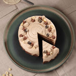 Chocolate Hazelnut (Nutella) Cake Slice