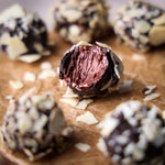 Diwali Chocolate Truffle - Dark ganache with almonds