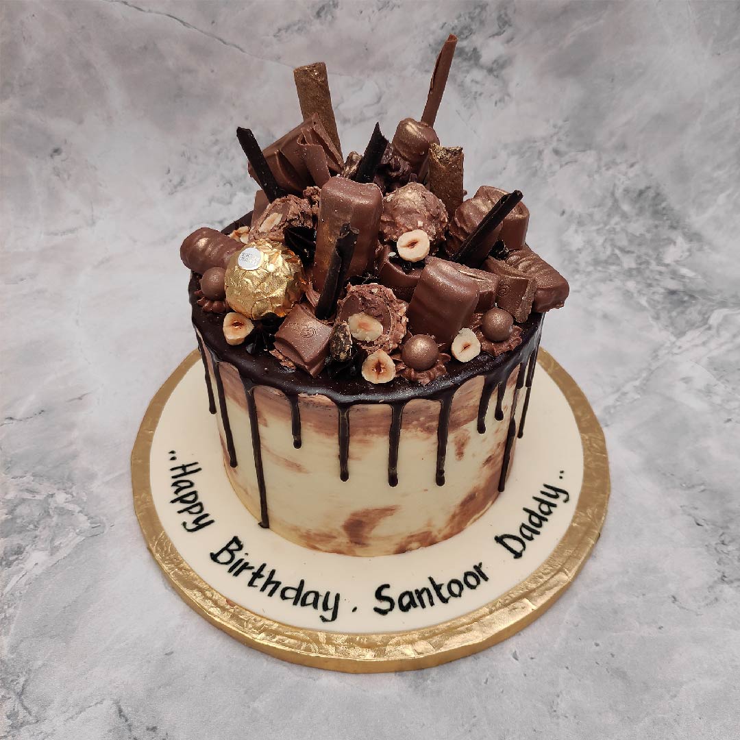 Daddy Cake Chocolate Birthday Cake For Dad