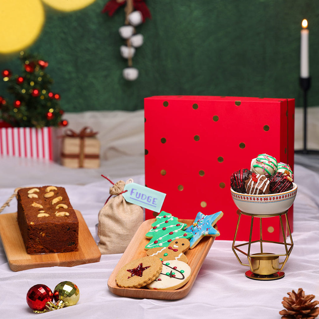 christmas gift hamper - emerald