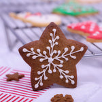 Christmas sugar cookie - gingerbread star