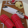 The base of the RCB cake for her/him is set on white with a special birthday message to the loyal fan.