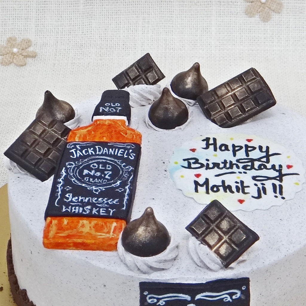 Carved cake - Jack Daniels bottle - Picture of The Cloud 9 Bakes, Dartford  - Tripadvisor