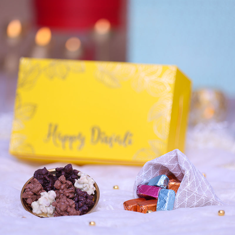 Diwali gift hamper - Chocolate mischief