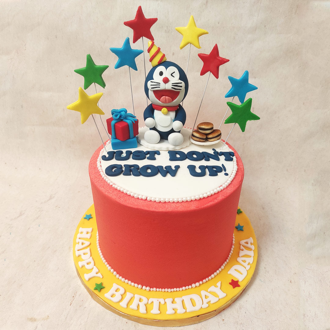 Doraemon Theme Cake | Doraemon Birthday Cake For Kids | Doraemon ...