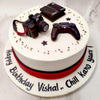 This gaming console cake is a one of a kind piece that makes sure that your birthday celebrations are really all fun and games. A gaming themed cake for those who can't get enough of the virtual world, now they won't have to.