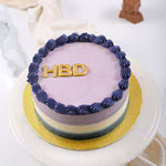 This blueberry birthday cake is simple, beautiful and elegant. Its a simple birthday cake with blueberry compote in between the vanilla sponge cake  